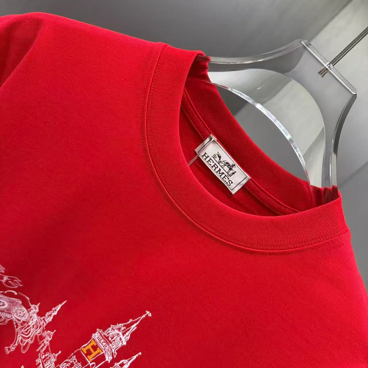 HERM* * 2026 New Arrival T logo ：Black White Yellow Bright Red Sizes：S M L XL XXL